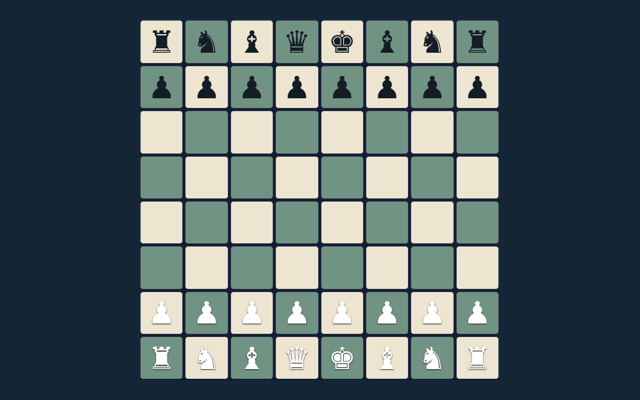 Chess Online playing interface